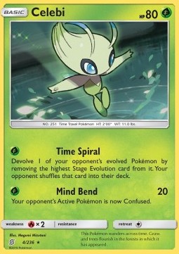 Unified Minds 004/236 Celebi (Holo)