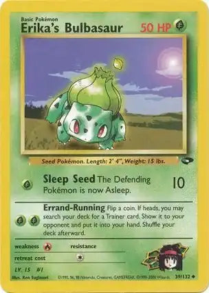 Gym Challenge 039/132 Erika's Bulbasaur