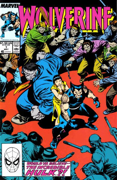 Wolverine #7 Marvel Comics (1988)