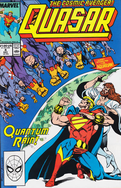 Quasar #4 Marvel Comics (1989)