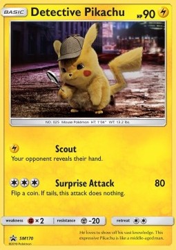 Sun & Moon Promo SM170 Detective Pikachu (Holo)