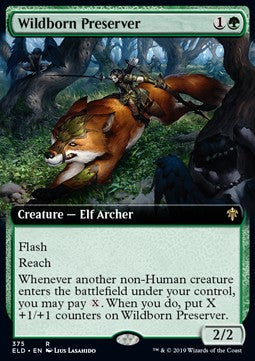 Throne of Eldraine 375 Wildborn Preserver