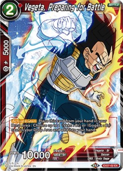 Vegeta, Preparing for Battle (EX07-02EX) Dragon Ball Super