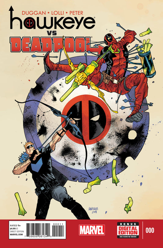 Hawkeye Vs. Deadpool #0 Marvel Comics (2014)