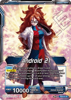Android 21/Self Control Android 21 (Foil)(XD2-01ST) Dragon Ball Super