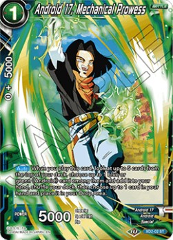 Android 17, Mechanical Prowess (Foil)(XD2-02ST) Dragon Ball Super