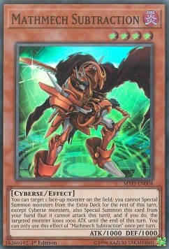 Mathmech Subtraction (Ultra Rare)(MYFI-EN004) – comicsandbeyond