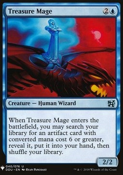 The List - Duel Decks Elves Vs Inventors 040/076 Treasure Mage