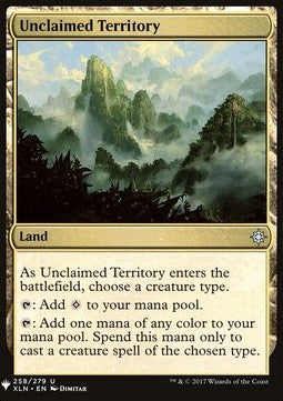 The List - Ixalan 258/279 Unclaimed Territory