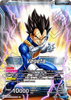 Vegeta/Vegeta, Furious Awakening (Foil)(P-163PR) Dragon Ball Super