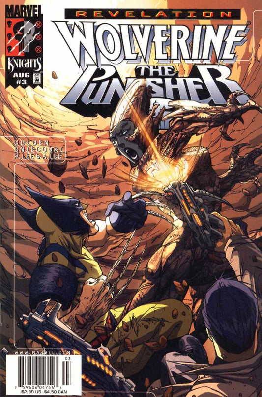 Wolverine Punisher Revelation #3 Marvel Comics (1999)