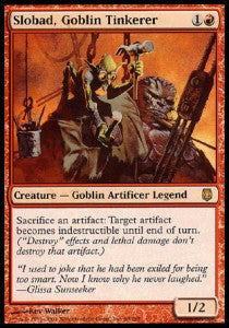 Darksteel 069/165 Slobad, Goblin Tinkerer