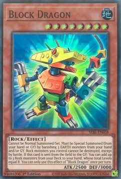 Block Dragon (Super Rare)(SESL-EN038)