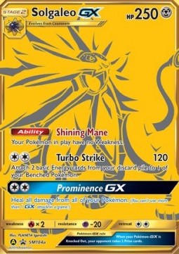 Sun & Moon Promo SM104a Solgaleo GX