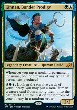 Ikoria: Lair of Behemoths 192/274 Kinnan, Bonder Prodigy (Foil)