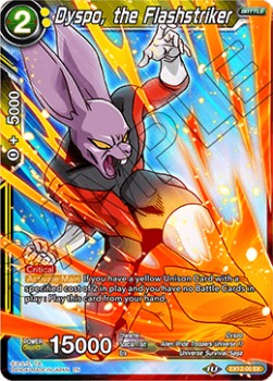 Dyspo, the Flashstriker (EX12-05EX) Dragon Ball Super