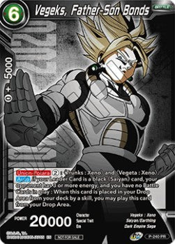 Vegeks, Father-Son Bonds (Foil)(P-240PR) Dragon Ball Super