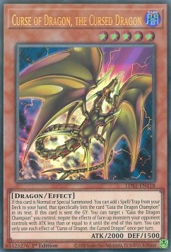 Curse of Dragon, The Cursed Dragon (Ultra Rare)(LDS1-EN118)