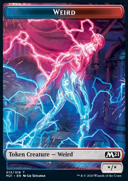 Weird 013/018 Core Set 2021 Token