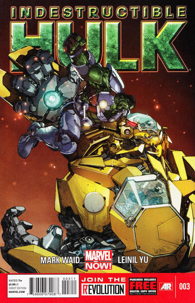 The Indestructable Hulk #3 Marvel Comics (2012)