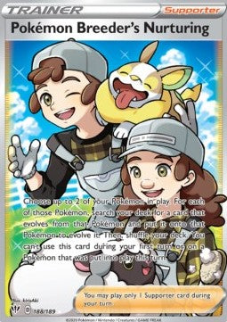 Astral Radiance 188/189 Pokemon Breeder's Nurturing