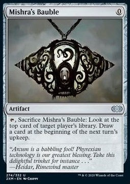 Double Masters 274/332 Mishra's Bauble (Foil)