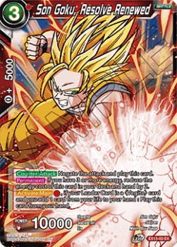 Son Goku, Resolve Renewed (EX13-03EX) Dragon Ball Super