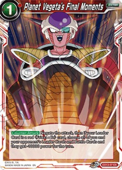 Planet Vegeta's Final Moments (EX13-07EX) Dragon Ball Super