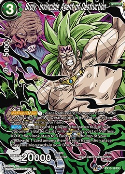 Broly, Invincible Agent of Destruction (EX13-18EX) Dragon Ball Super