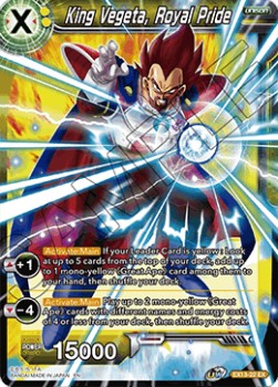 King Vegeta, Royal Pride (EX13-22EX) Dragon Ball Super
