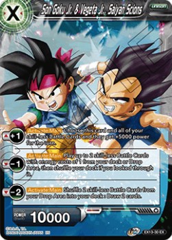 Son Goku Jr. & Vegeta Jr., Saiyan Scions (EX13-30EX) Dragon Ball Super