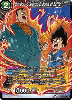 Son Goku & Android 8, Bonds of Battle (EX13-31EX) Dragon Ball Super