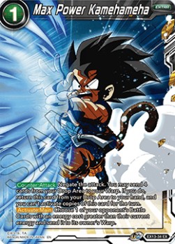 Max Power Kamehameha (EX13-34EX) Dragon Ball Super