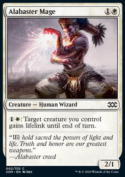 Double Masters 002/332 Alabaster Mage (Foil)