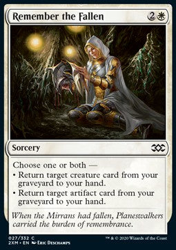 Double Masters 027/332 Remember the Fallen (Foil)