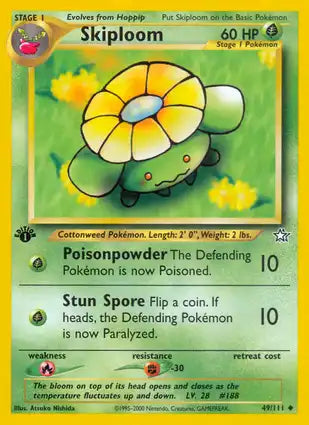 Neo Genesis 049/111 Skiploom (First Edition)