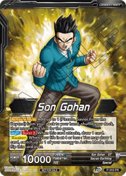 Son Gohan/SS4 Son Gohan, Awakened Ability (Foil)(P-243PR) Dragon Ball Super