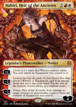 Zendikar Rising 282/280 Nahiri, Heir of the Ancients
