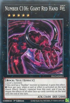 Number C106 Giant Red Hand (DLCS-EN051)