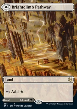 Zendikar Rising 285 Brightclimb Pathway//Grimclimb Pathway