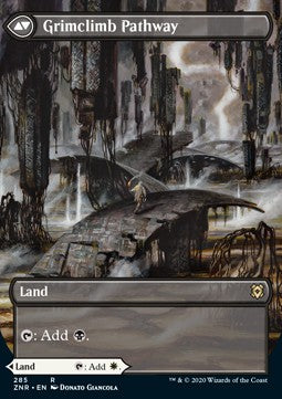 Zendikar Rising 285 Brightclimb Pathway//Grimclimb Pathway