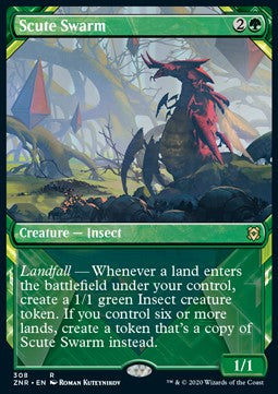 Zendikar Rising 308 Scute Swarm