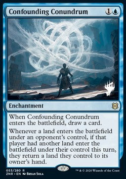 Zendikar Rising 053/280 Confounding Conundrum (Silver Stamped Foil)