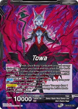 Towa/Towa & Mechikabura, Dark Conjurers (Foil)(EX16-01EX) Dragon Ball Super