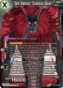 Dark Shenron, Tyrannical Savior (Foil)(EX16-02EX) Dragon Ball Super