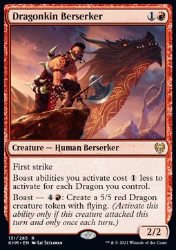 Kaldheim 131/285 Dragonkin Berserker