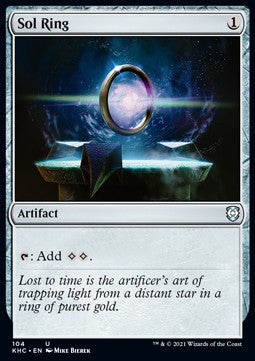 Kaldheim Commander 104 Sol Ring