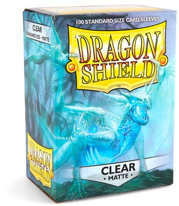 Dragon Shield Standard Size Matte 100pk Clear