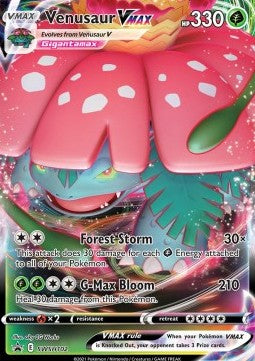 Sword & Shield Promo SWSH102 Venusaur VMAX