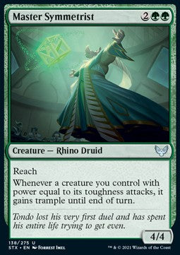 Strixhaven 138/275 Master Symmetrist (Foil)